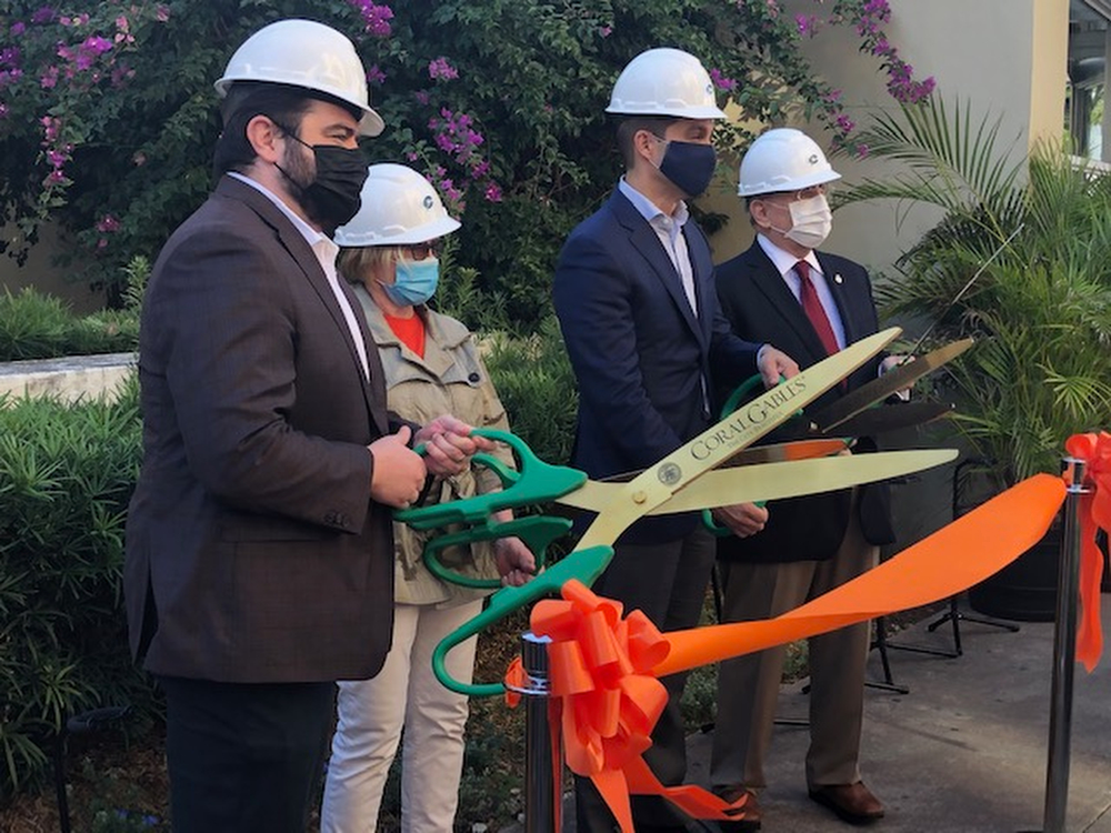 Critical Path has been selected to execute the redevelopment and renovation of the historic George H. Fink Studio building in Coral Gables, FL.  On Thursday, Jan 21 a ribbon-cutting ceremony took place with city officials and Critical Path staff in attendance. #miamiconstruction