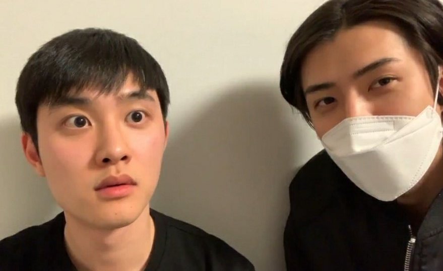 unbleached sehun tweet media