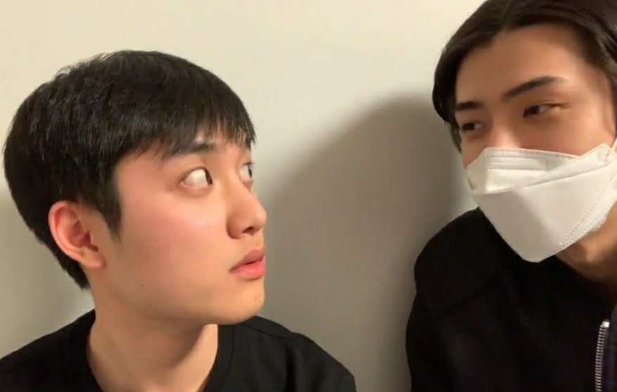 unbleached sehun tweet media