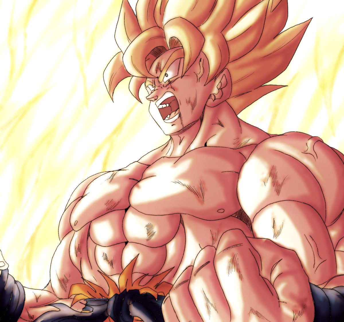 "ARE YOU TALKING ABOUT KRILLIN!?"

Goku explodes in anger.

#DragonBall #ドラゴンボール