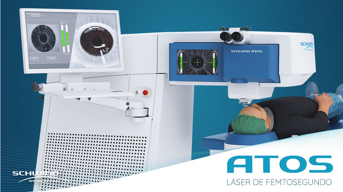 Conocé el nuevo Atos de Schwind. Láser de femtosegundo con el novedoso sistema de extracción lenticular, SmartSight y flaps para FemtoLASIK. . . #Schwind #Atos #Amaris #láser #femtosegundo #femtosegundolaser #Oftalmólogo #Oftalmo #Clinica #Ojos #Hospital #MedOftalmología