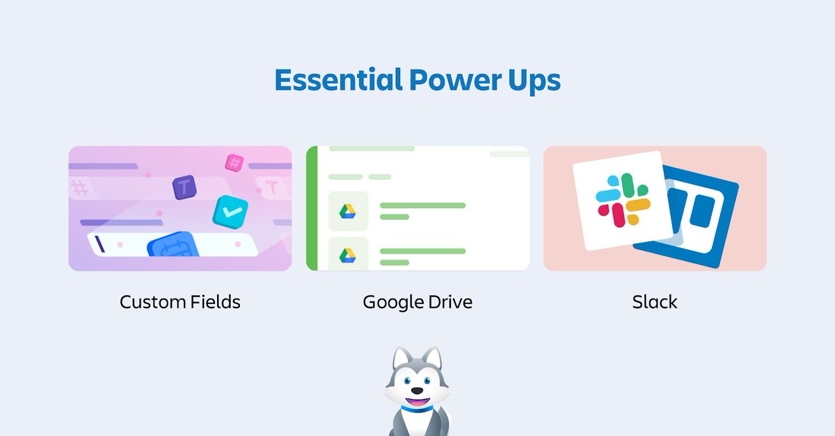 trello's tweet photo. Whether youβre an analyst in search of number-crunching apps, a developer looking for agile tools, or a busy account manager who could use some help with the pomodoro method, thereβs a #TrelloPowerUp to help you and your team thrive π Browse the library: https://t.co/KYq6gZD0JM https://t.co/gLtVfUhJm5