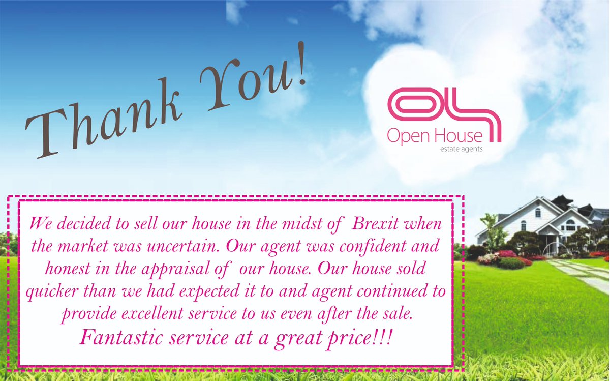 OpenHouseEA's tweet image. Check out our Open House testimonial page and see what people have had to say about the service we provide. 💯👍
onlineestateagents.org.uk/testimonials/
