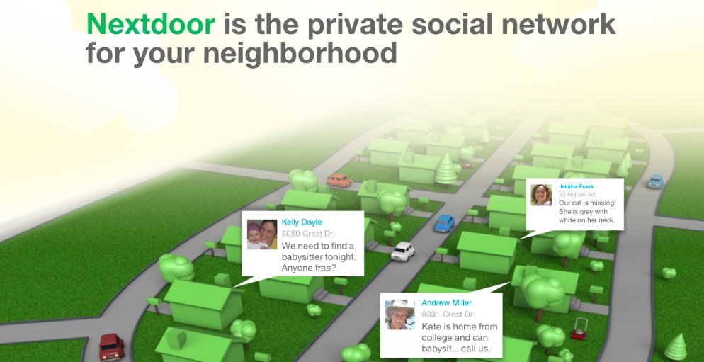Want to stay in touch with neighbors? What about know about services available in the area? Garage sales for warmer months? Nextdoor.com is the place to be!