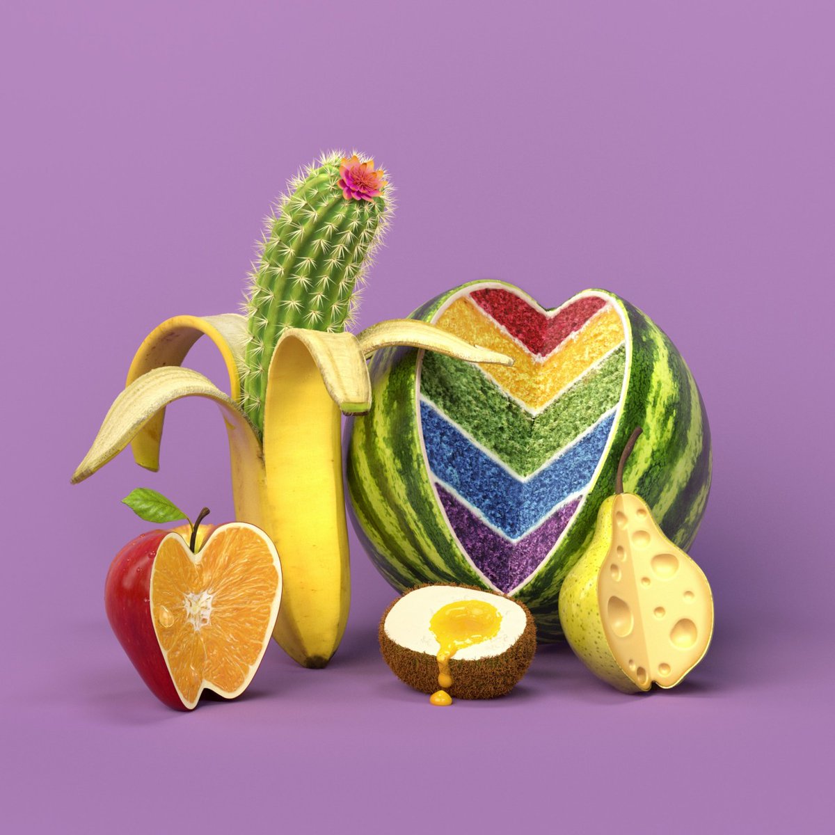 WorkbookArt's tweet photo. Help us welcome artist Lisa Sheehan! Lisa is a #2D & #3D image maker producing imaginative #CGI #illustrations that are often typographical with a pop of c... https://t.co/Njt3Y3ak7E @debutart. #cgiillustration #3dmodeling #commercialillustration #typography #letteringillustrator https://t.co/K3REBtO7CR