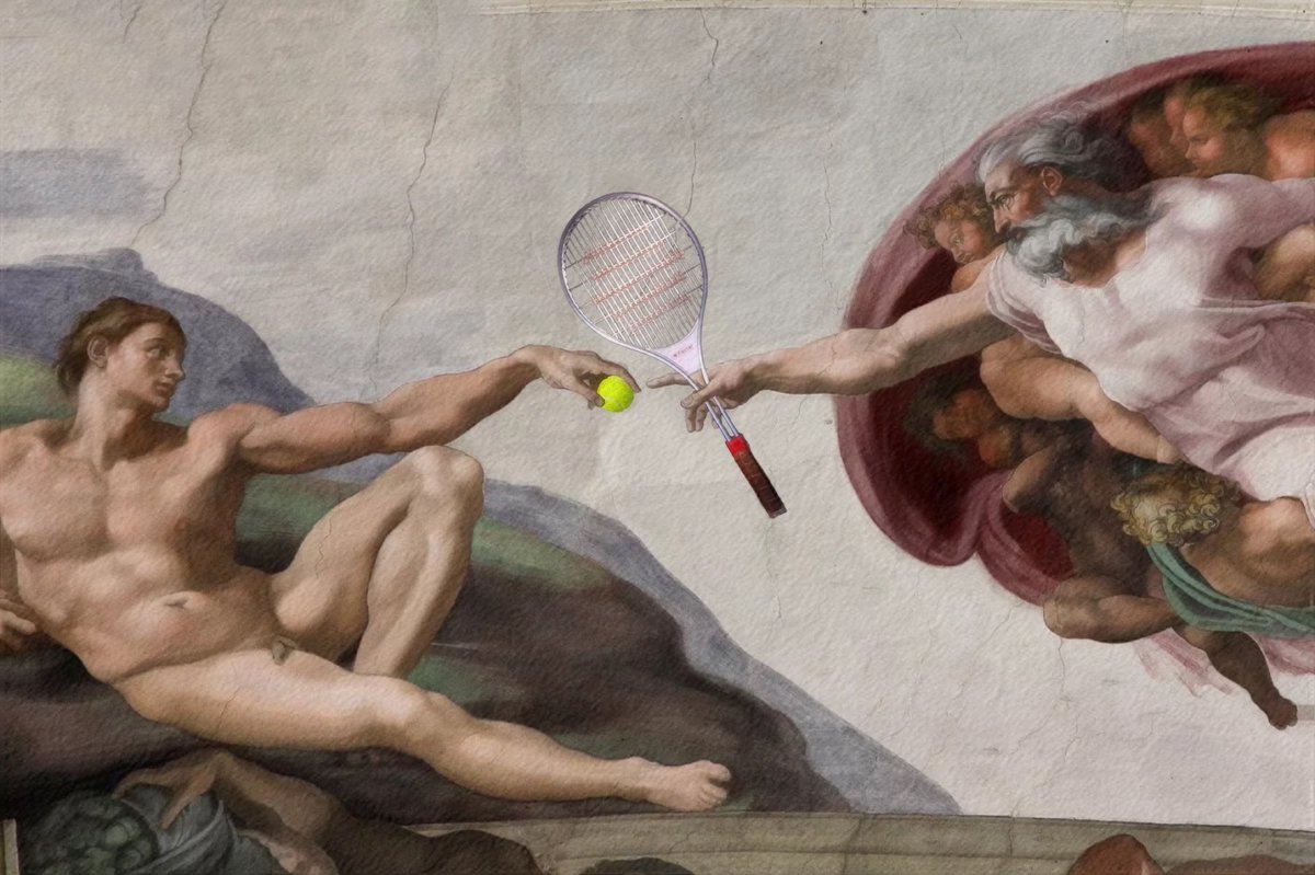 spaghettiracket's tweet photo. “The Lord giveth and the Lord
taketh away”...24 hours to go...https://t.co/j4MiqaM9Yw

#tennis #spaghettiracket  #feellikenadal #tennisracquet #tennisracket #GOAT #tennislife #tennislegend https://t.co/H1CoOwQTXd