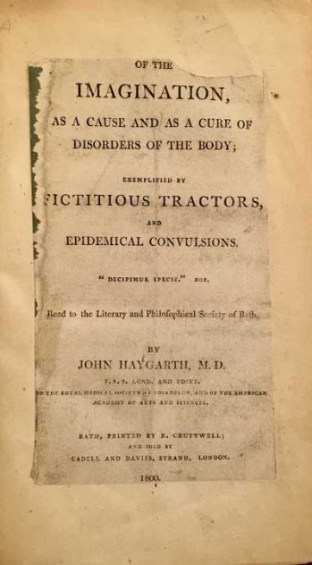 4/ Thusly, Haygarth later wrote, the cure was all in their head.Perhaps, but is that really so bad? Rather than debate semantics of why a positive outcome occurred, couldn’t it be just as valuable *that* it occurred?