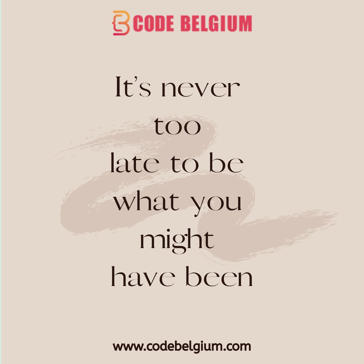 CodeBelgium's tweet image. It’s never too late to be what you might have been.

Join Remote Software Engineering Program

Visit: codebelgium.com

#programmimg #fullstackdeveloper #coderlife #softwareengineer #fullstck #programmerslife #frontenddev #coding #coder #programinglovers

#codebelgium