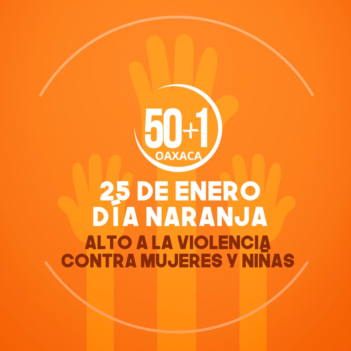 ¡Hoy es #DíaNaranja 🧡!
Súmate y pongamos fin a la violencia contra mujeres y niñas.
Las mujeres tenemos derecho a vivir en paz, sin miedo, sin discriminación y libre de todo tipo de violencia.
