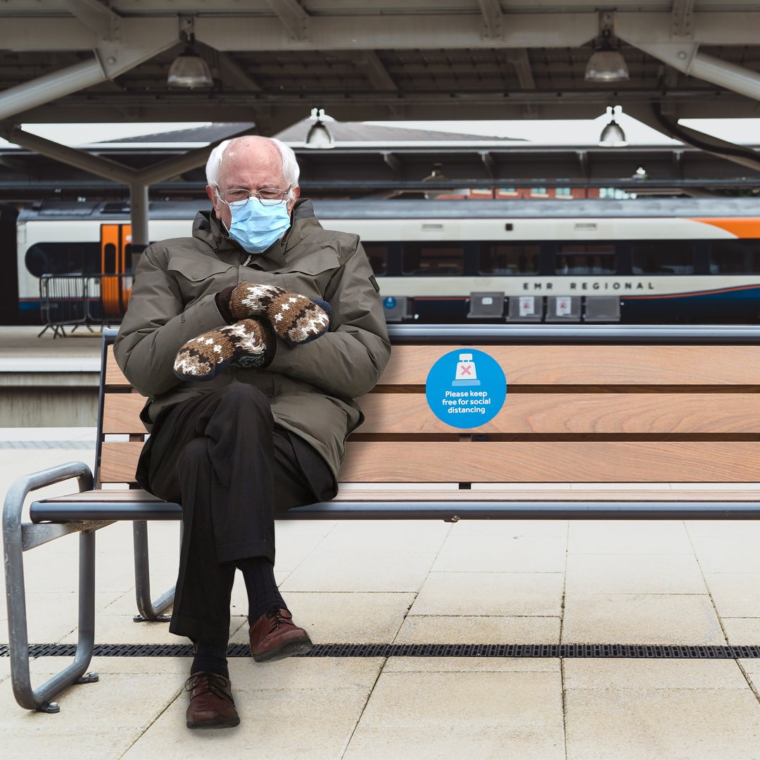 EastMidRailway's tweet photo. Waiting for when we can head out on exciting trips again…
#Bernie #BernieSanders #ColdBernie #EMR #EastMidlandsRail https://t.co/BZwsxUyERN