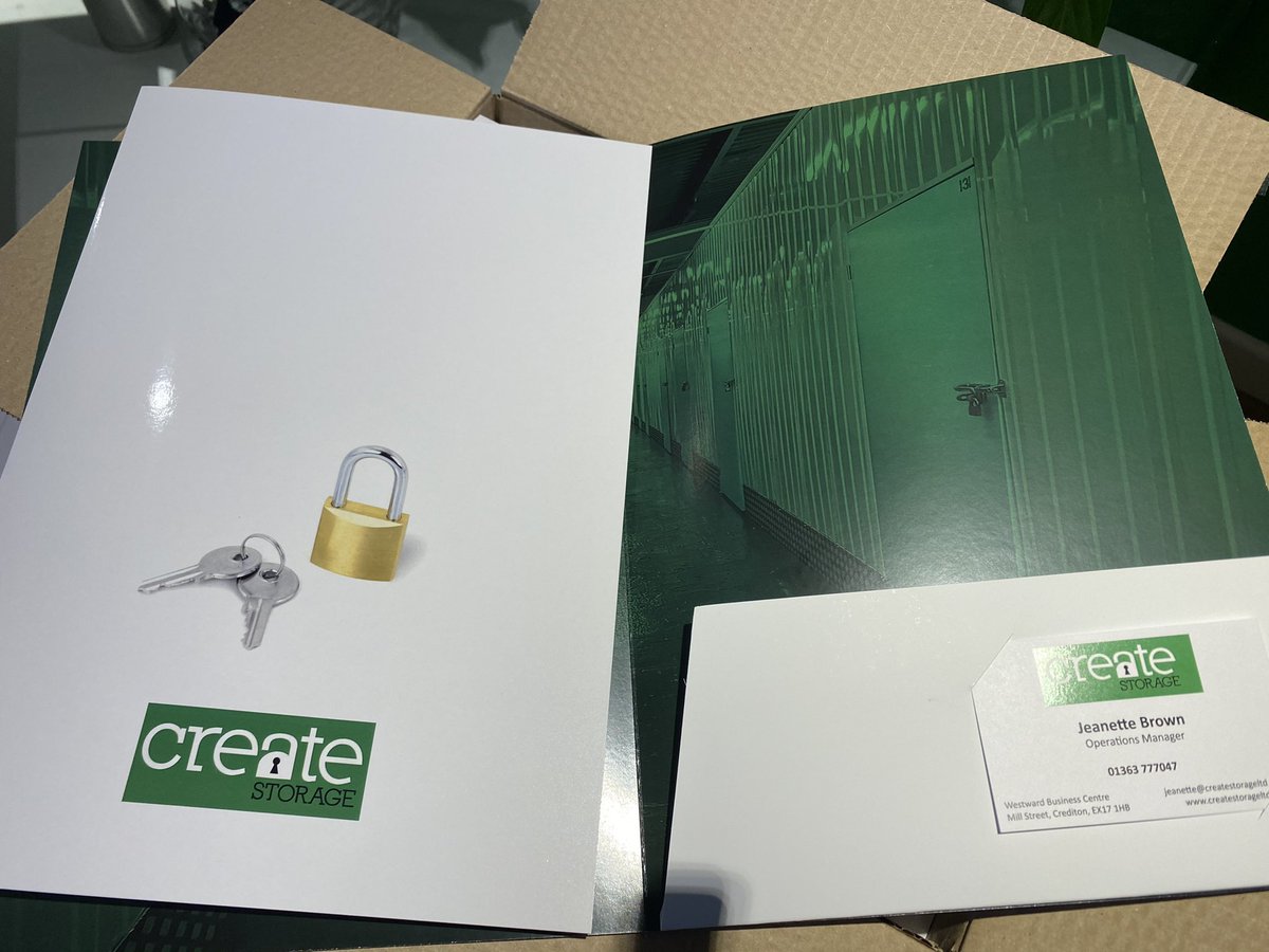 Create Storage Ltd tweet media