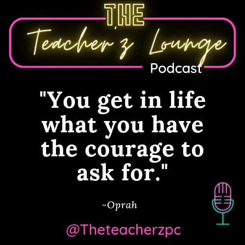 TheTeacherzPC's tweet photo. The last Monday of January 2021 is here. 
#TheTeacherzLoungePodcast 
#MondayMotivation 
#Podcast 
#Educators  #Oprah https://t.co/N15GptfYG8