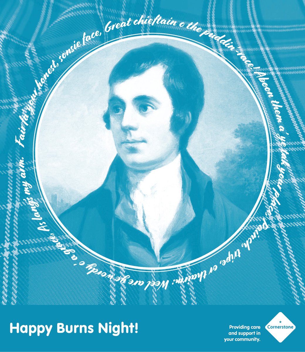 Happy Burns night to all our followers, an evening where Scotland celebrates the life and poetry of Scotland's National Bard, Robert Burns. Slàinte mhath! 🏴󠁧󠁢󠁳󠁣󠁴󠁿