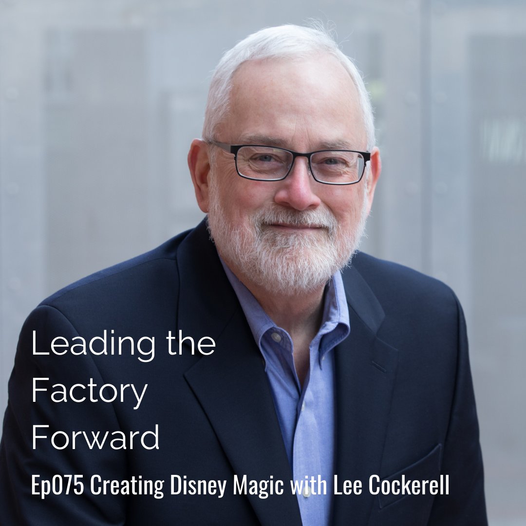 Today, Lee Cockerell talks about his experiences after all of his successes in creating magic at Disney and some great insights into leadership!

Listen → lynnfriesth.com/podcast1/75 

@LeeCockerell #LeadingtheFactoryForward #DisneyMagic #DisneyLeadership #leadership