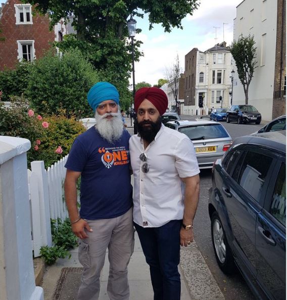 Here is Ravi Singh of Khalsa Aid with Peter