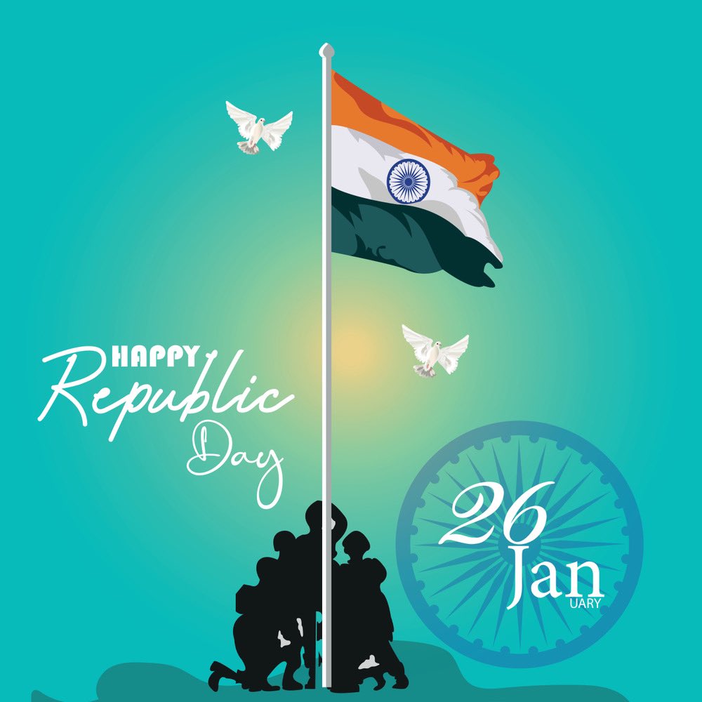Happy Republic day 🇮🇳