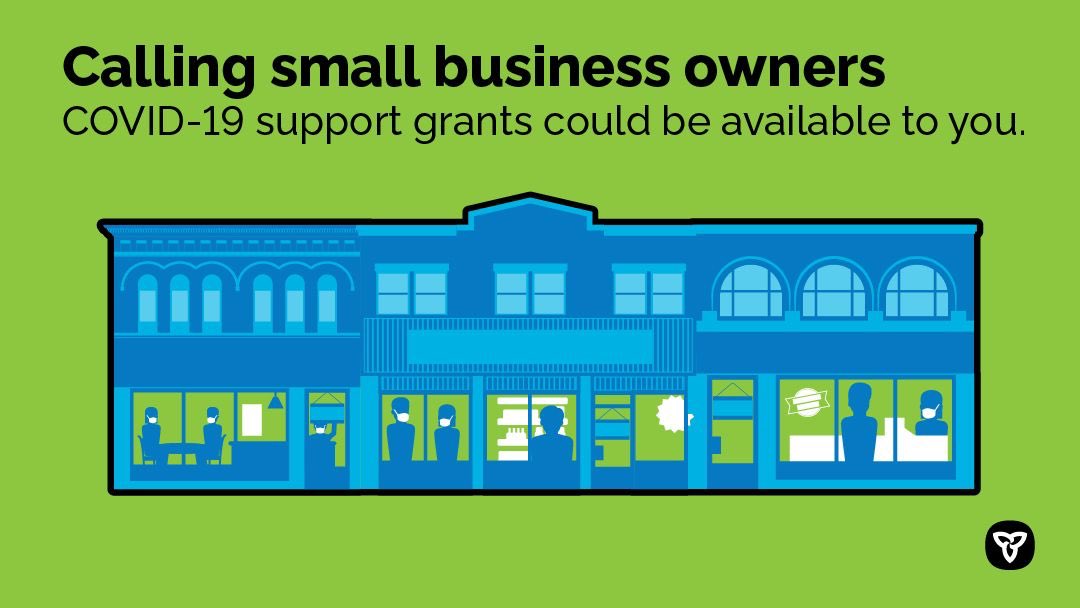 SWOTourism's tweet photo. Applications are open for the new Ontario Small Business Support Grant, which helps small businesses that are required to close or significantly restrict services under the Provincewide Shutdown. Info here >> https://t.co/Q8VP6AC05X https://t.co/HLuWaJ0vhy