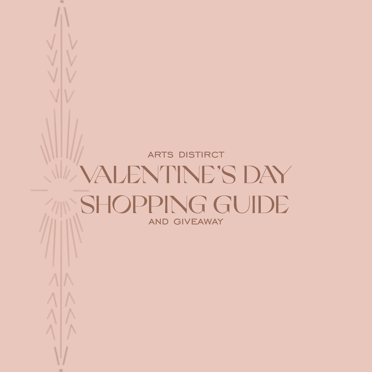 SweetYield's tweet image. ♥️GIVEAWAY♥️ Arts District businesses have teamed up to host a MASSIVE Valentine's giveaway (valued at over $1,000) featuring gifts that represent the charm &amp;amp; quality of our shops, studios, restaurants, and museums!

Head to instagram.com/sweetyieldstud… to enter!