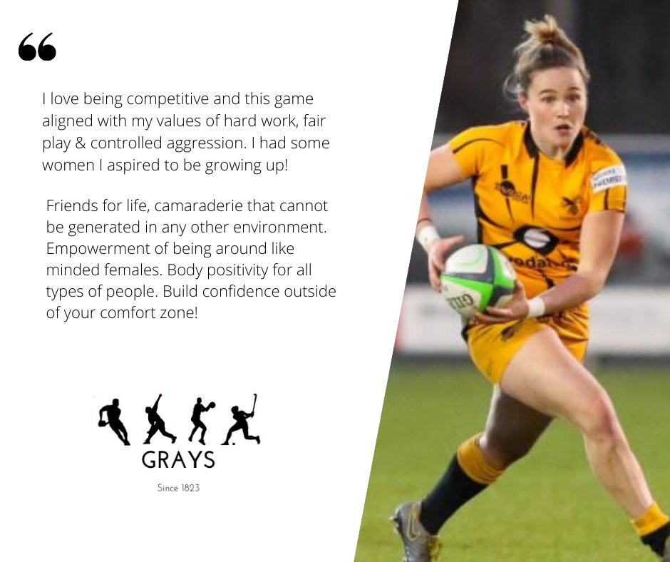 We asked the trail blazing <a href="/FlorenceW94/">Florence Williams</a> what sport means to her! 
Full Q &amp; A to follow, so you can get Flo's views on the future.  
We're with you Flo! All about the W