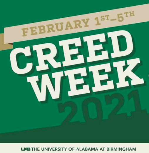UABintl's tweet photo. Happy Monday, Blazers! We're just one week away from Creed Week! Join in to celebrate the Blazer Way. Click here to learn more about the event and details: https://t.co/pnNT7hyYvq
#GoBlazers #CreedWeek #BlazerWay #UABStudents https://t.co/aRiYDSf3EX