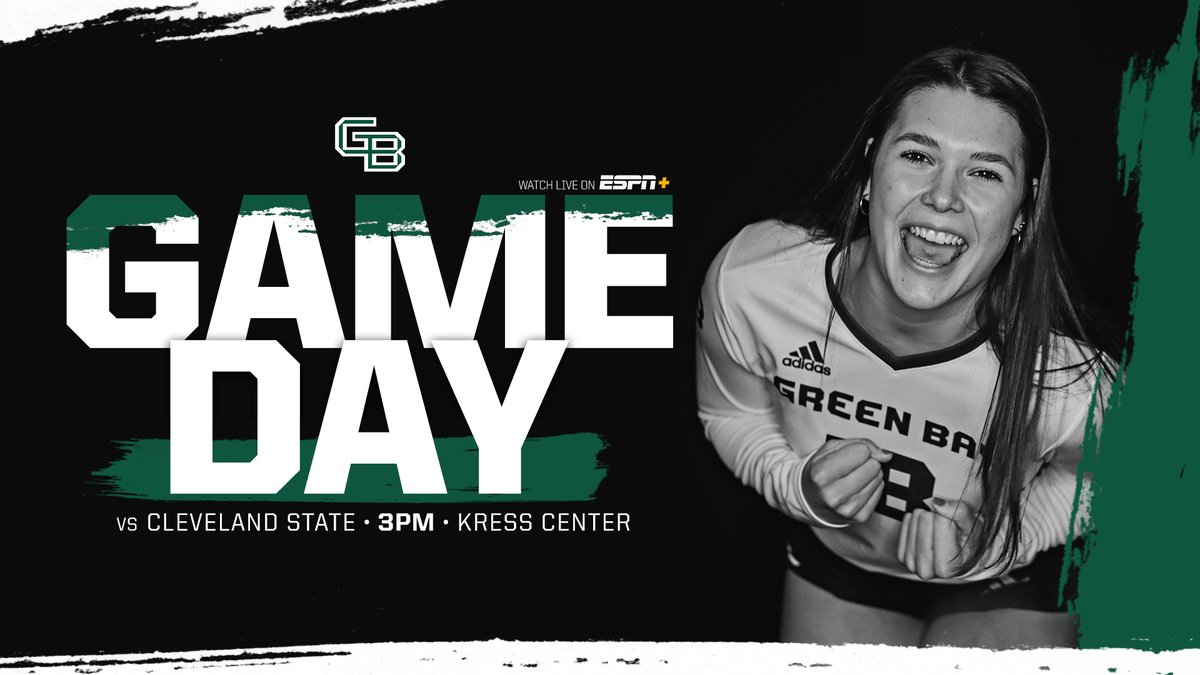 gbphoenixvb's tweet photo. IT'S HERE! 😁😁😁

🆚 Cleveland State
🏟 Kress Center
⏰ 3PM
🖥 https://t.co/k6xSyScsbN
📊 https://t.co/TQW2clf2dY

#GreenBayAllDay https://t.co/zKt97nI436