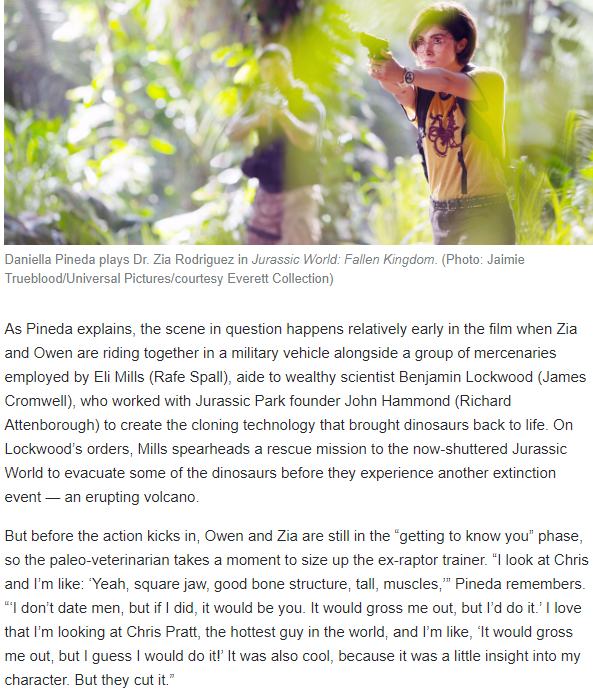 [4/19] This one is probably a quite known one by people, likely after Franklin's bug spray comedic moment, Zia and Owen would have a dialogue revealing her to be Lesbian