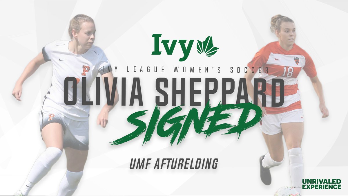 IvyLeague's tweet photo. PRO CONTRACT. 

@PrincetonWSoc alumna Olivia Sheppard '20 recently signed a professional contract with Iceland's UMF Afturelding for the upcoming season.🌿⚽️

📰 » https://t.co/ucMTBAFyjF https://t.co/VFSsrCYyxm
