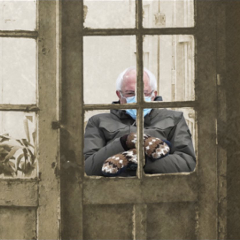 We got Bernie on da track #BernieMeme #BernieSanders