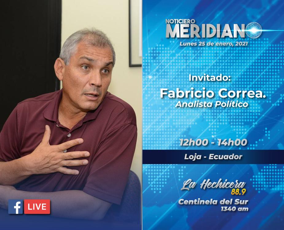Hoy! <a href="/fabriciocorread/">Fabricio Correa</a> en vivo!