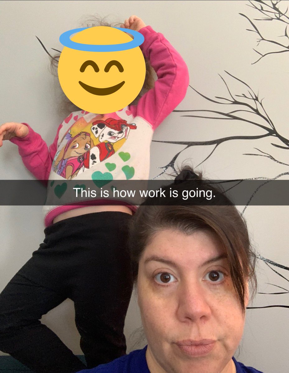 Don’t mind my Work From Home hair and face. #WFH #MondayMotivation #WorkFromHome #lockdown2021