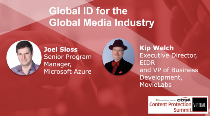 Entertainment ID Registry (EIDR) tweet media