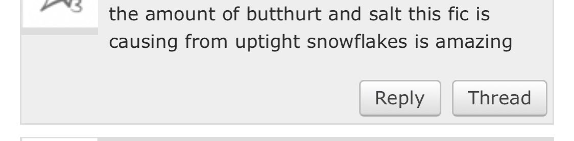 please look at these comments to the fic and re-consider any thoughts you might have had about this is being just one person with bad opinions.
