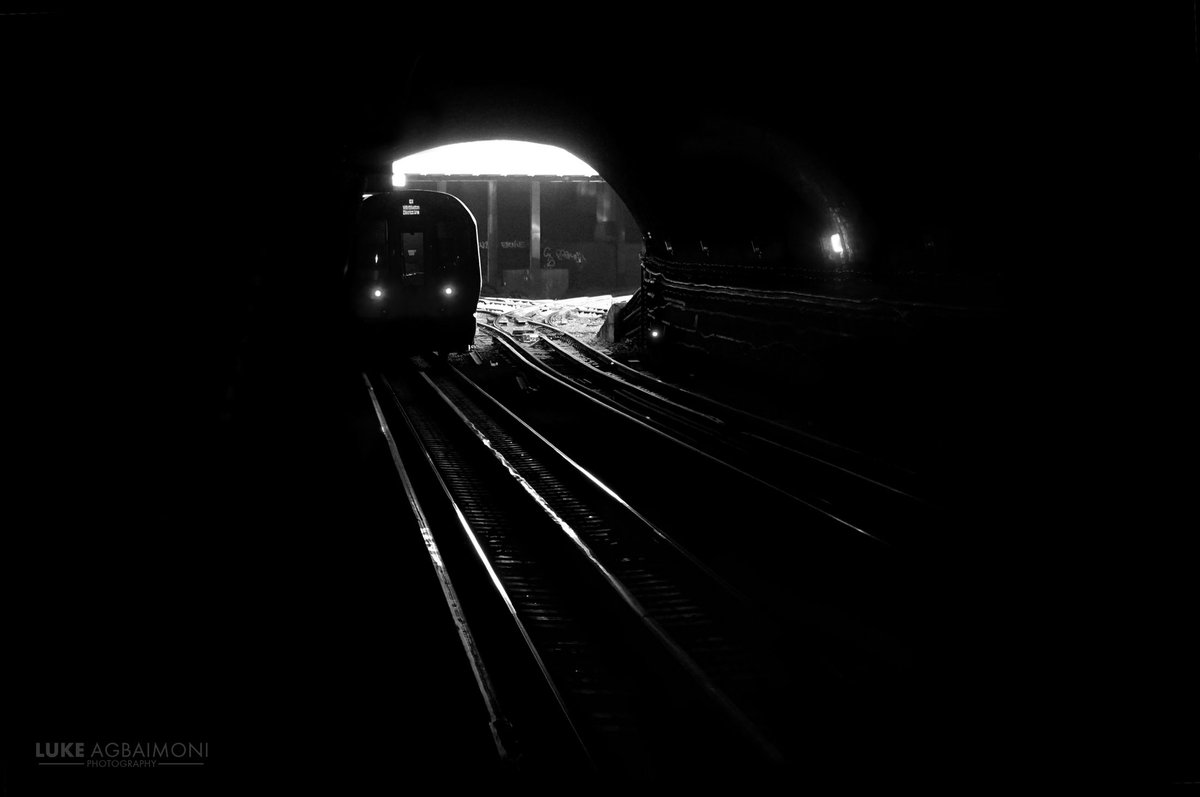 BLACK & WHITEPHOTO /2BAKER STREETPhoto of a train leaving through the tunnel at Gloucester Road station, and entering the light. #blackandwhite  #railway  http://instagram.com/tubemapper&nbsp;Photography thread showcasing my favourite monochrome images on the London Underground