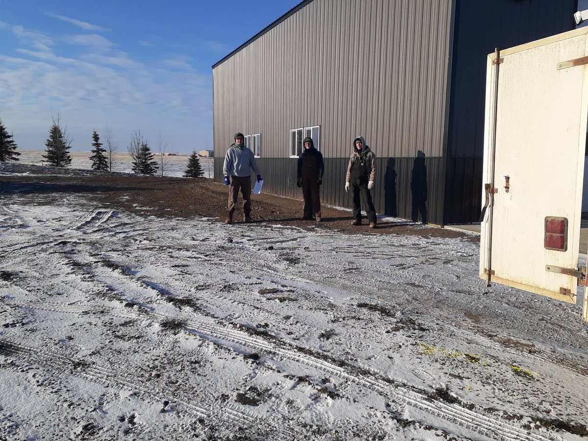BouvetteRichard's tweet photo. Our building crew is just kicking this shop addition project off today. The original shop was built by UFA ten years ago and is located 15 miles east of Medicine Hat. #UFAStructures #Gettingitdone. https://t.co/2tLRSrqjbC