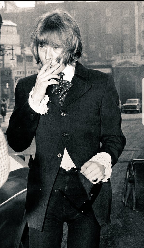 “He had little patience with authority, convention and tradition...”-Canon Hugh Evan Hopkins at #BrianJones’s memorial service.