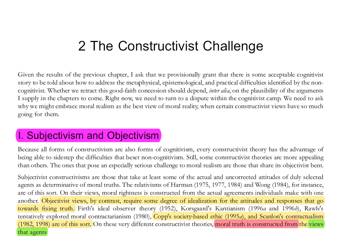 In fact even the learned atheist scholars admit that creating objective morality is impossible for actual human.In other words we can conclude that atheism has no objective morality.Source:  https://oxford.universitypressscholarship.com/view/10.1093/0199259755.001.0001/acprof-9780199259755