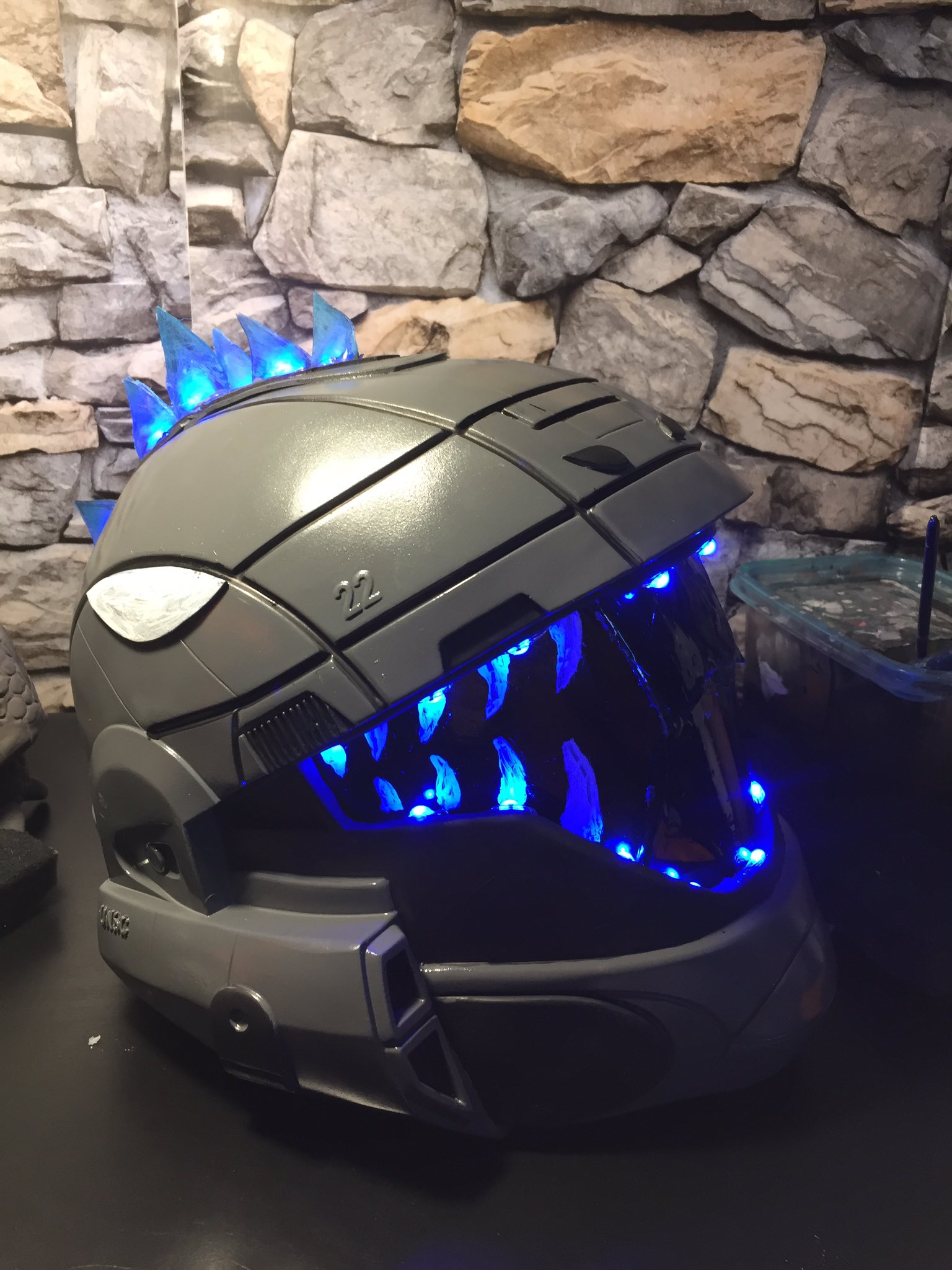 Godzilla helmet hot sale