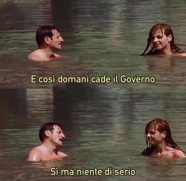 Mi aspetto un #ConteTer o un’altra pagliacciata per evitare il voto e il confronto con gli elettori.
Nel frattempo proviamo a ridere!
#crisidigoverno