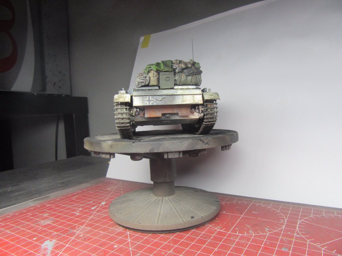 A good coat of Matt varnish and she’s looking a lot better 