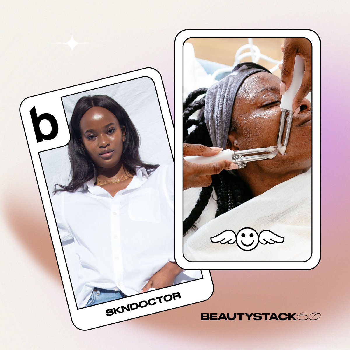 beautystack's tweet photo. TALK TRENDS TO ME ๐ฎ In celebration of #Beautystack x @thedigifairyโs ๐๐๐๐๐๐ ๐๐๐๐๐๐ ๐๐๐๐๐ ๐๐๐๐๐๐ โ we're thrilled to present the #BEAUTYSTACK50 ft. a selection of #Beauty Pros/Innovation Idols ๐๐พ Browse via: https://t.co/hdVQ2dm8ci https://t.co/o8w3aA9VTT