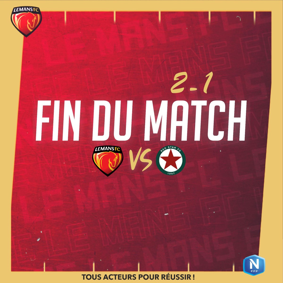 LE MANS FC tweet media