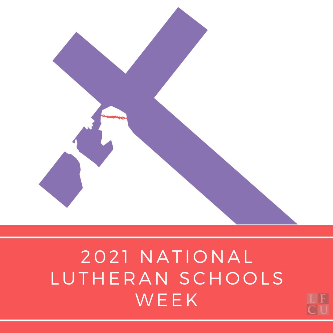 “The Son of Man came not to be served but to serve, and to give his life as a ransom for many” Matthew 20:28 
#NLSW21 #LuthEd #LutheranFCU #LCMS