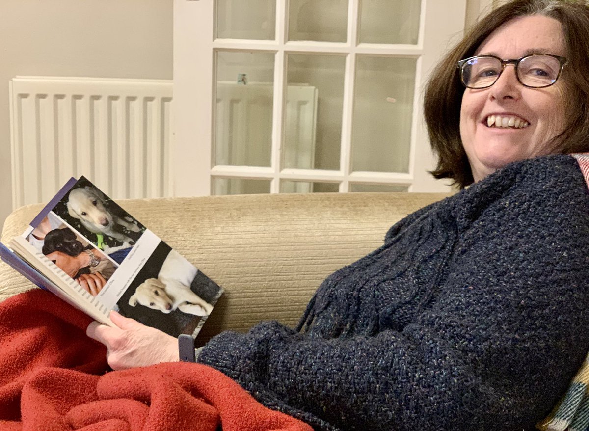meikleman's tweet photo. @meikle_clare is relaxing after a tasty Burn’s Night supper by reading Olive, Mabel &amp; Me by @@MrAndrewCotter 😁

#andrewcotter #olivemabelandme #reading #burnsnight #scottish #goodbook #dog #dogs #dogbook #dogsoftwitter #oliveandmabel #BurnsNight2021 #BurnsNight https://t.co/RiUlSfW9Y8