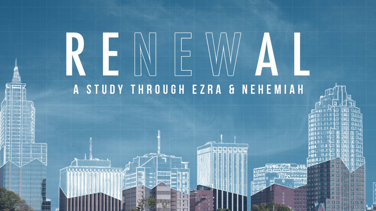 restorationAdel's tweet photo. NEW SERIES!!! We’re kicking off Renewal:A Study through Ezra &amp; Nehemiah on Feb 7! https://t.co/0JHDgOZzyN