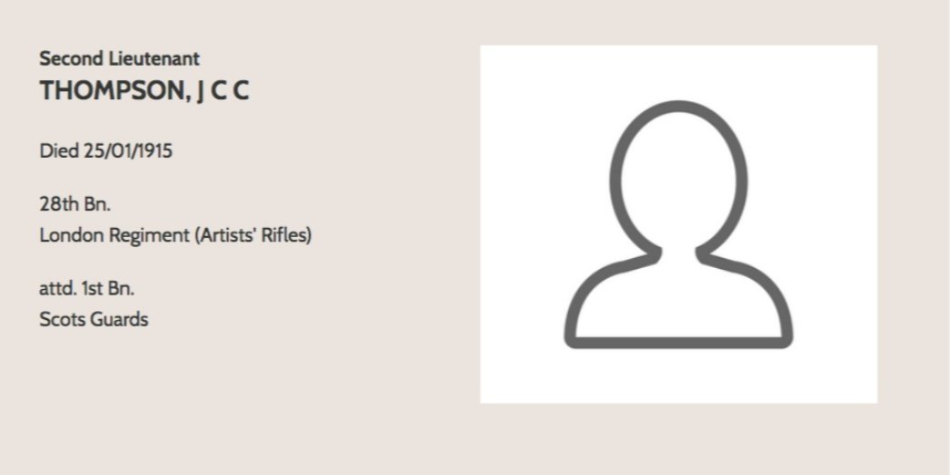 ...and Audrey. When probate was finally granted in June 1916, it yielded the sum of £5,108 8s 8d. Nora never remarried and John, whose body has never been found, is remembered on the Le Touret Memorial. (11/13)