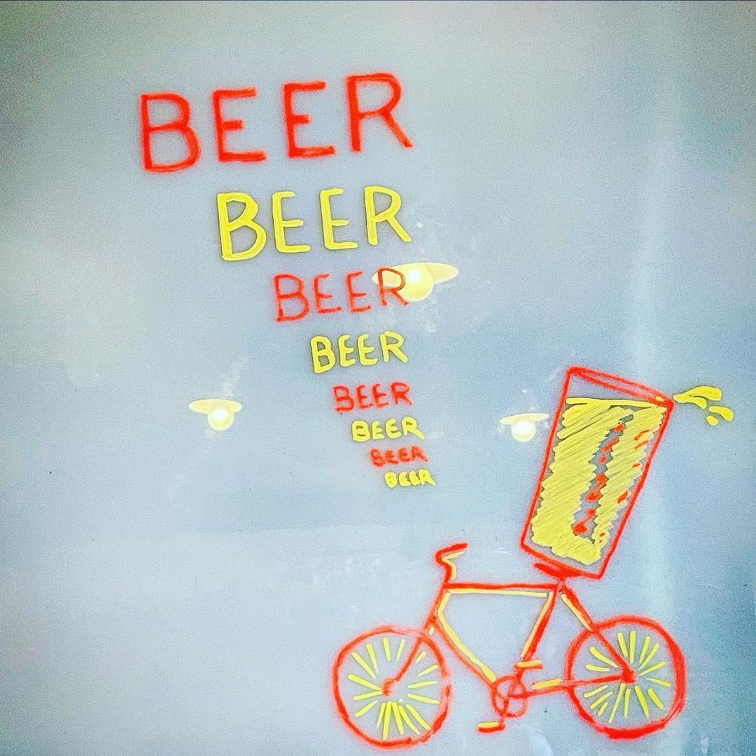 Need we say more? #beer #bicycles
