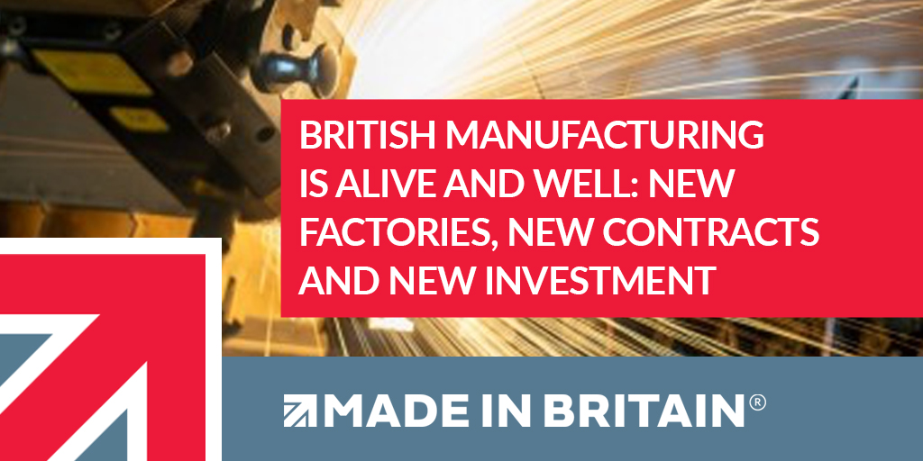British manufacturing is not just surviving......it is thriving......

British manufacturers are investing, growing and innovating: madeinbritain.org/news/category/…

<a href="/WhamWorld/">WhamWorld</a> <a href="/PPEXTRA1/">PPEXTRA</a> <a href="/PulsarMeters/">Pulsar Instruments</a> <a href="/Addmaster/">Addmaster UK</a> <a href="/acomos_software/">acomos™</a> <a href="/cbsolarshading/">Caribbean | Outdoor . Shade . Shelter</a> #madeinbritain #UKmfg