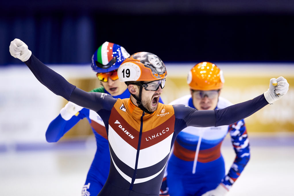 📸  InFocus: 2021 European Short Track Championships 😍! 

Take a look at some of the best pictures from an exciting competition! 

Check our website for more pictures 🔗: bit.ly/3olk4vL

#ShortTrackSkating