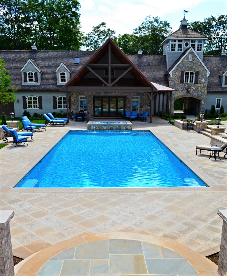 #mondayblues #simplicity #pool #pooldesign #poolview #staycation #moderndesign #contemporary #naturalstone #bluewater #poolbuilder #luxuryhomes #luxurypools #swim #architecture #summer2021