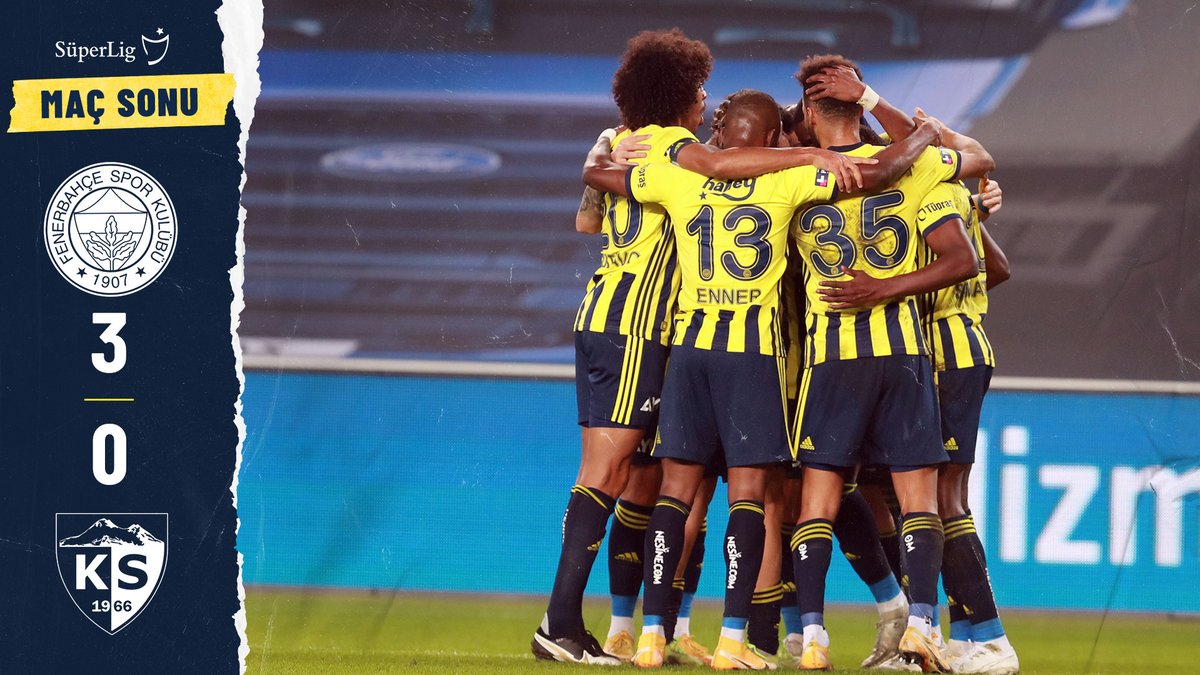 Kadıköy'de 3 puanı 3 golle alıyoruz! 💪 

#FBvKYS